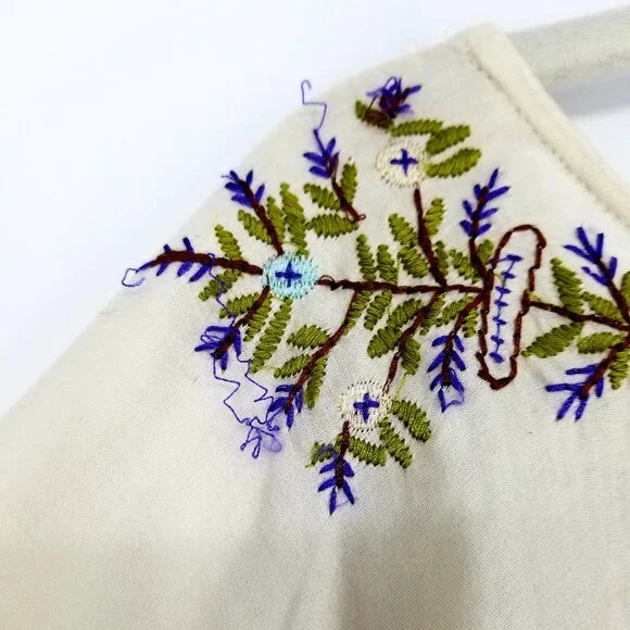 Free People Embroidered Women's draped  blouse - Contemporary w/Old World Charm - Picture 12 of 12